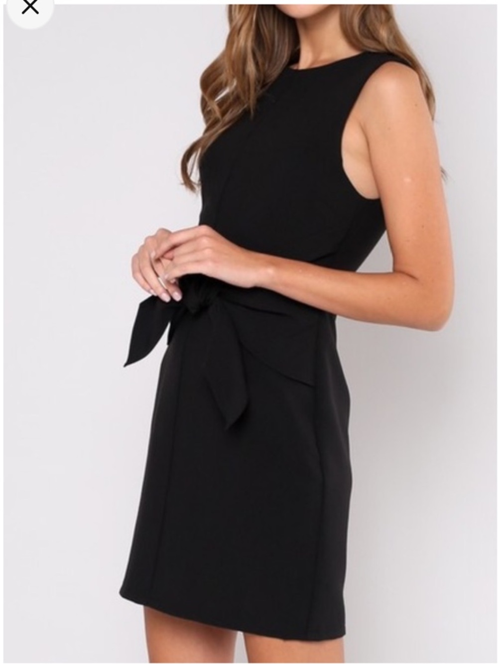 DO+BE Black Tie Mini Dress